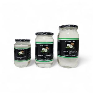 COCOPURE Virgin Coconut Oil Glass Jar