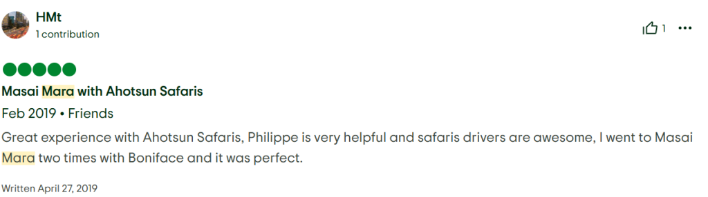 2 days masai mara tripadvisor review