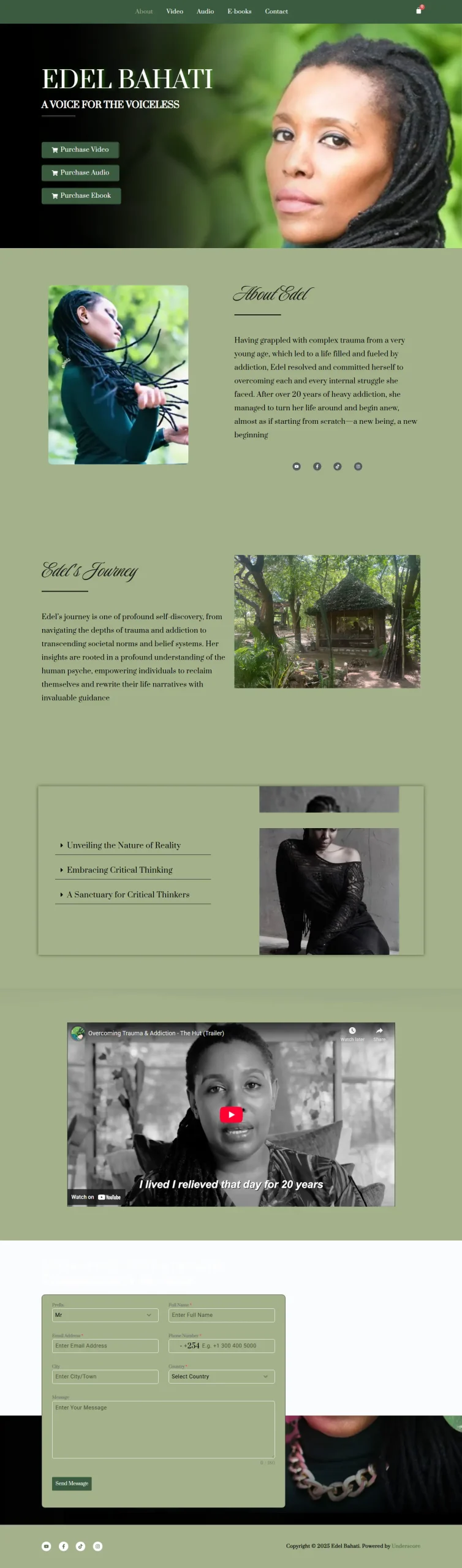 online shop web design portfolio kenya