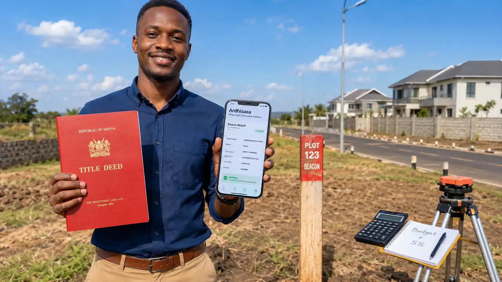 buying land Kenya first time